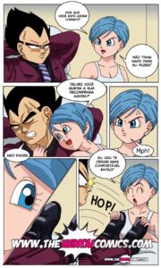 Bulma Licks Vegeta’s Feet