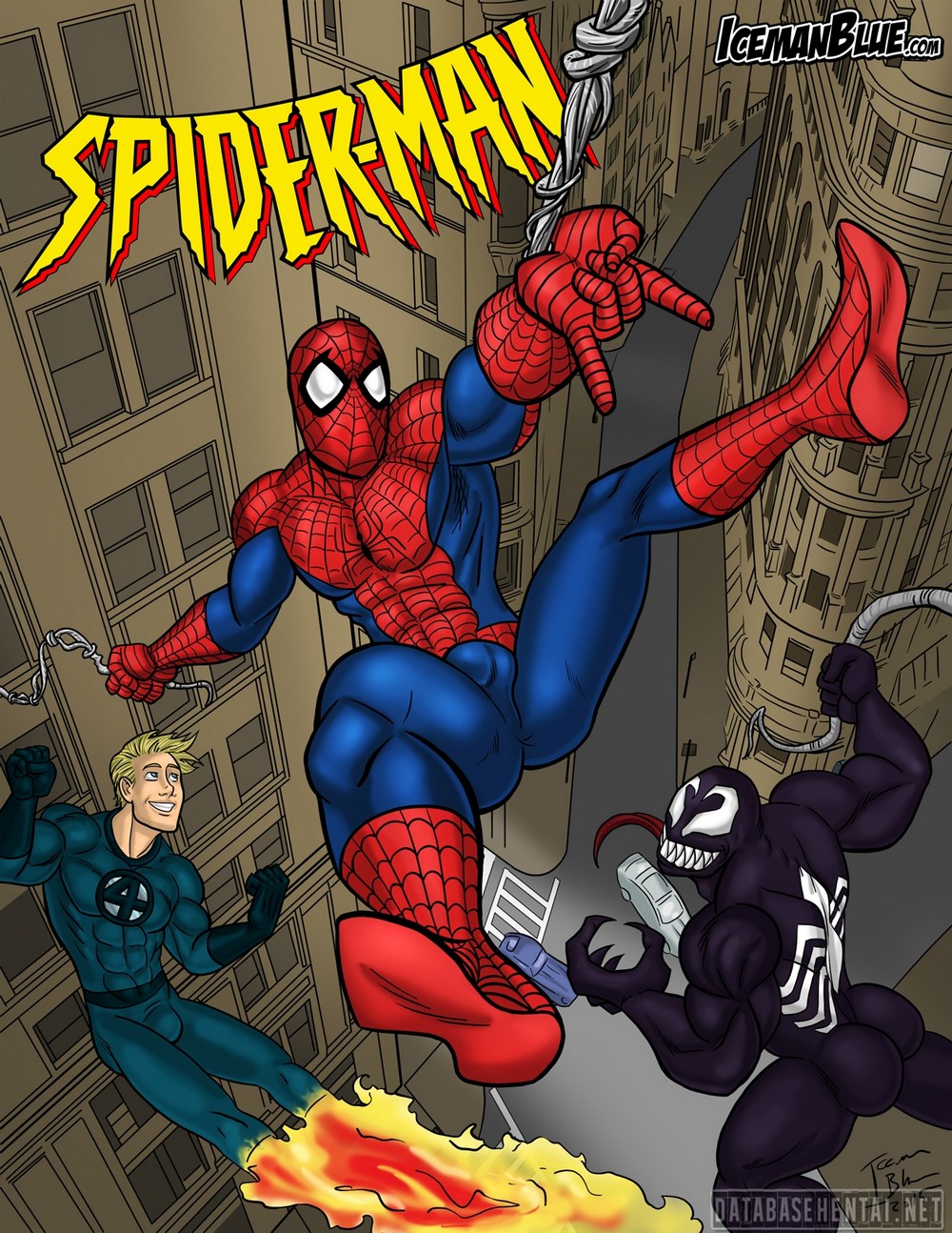Spider-Man Queimando a Rosca