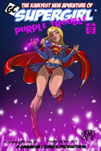 Supergirl Purple Trouble