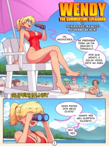 Ronindude wendy the summertime lifeguard