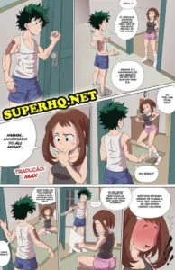 My Hero academia em: Um Bom Presente! (hentai)